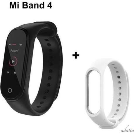 Xiaomi Mi Band 4 activity tracker + Adatta bandje - wit