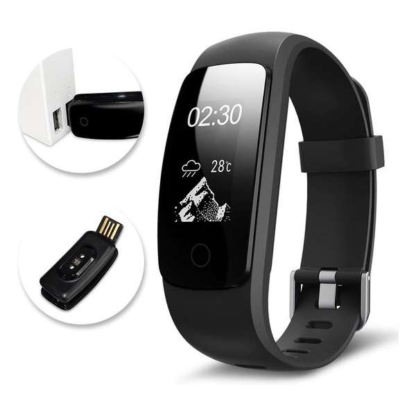 Guardo Fit Coach HR Multi - Activity tracker - Zwart