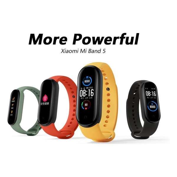 Xiaomi Mi Band 5 - Global version - Zwart