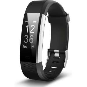 Smartwatch-Trends ID115 HR Plus - Activity tracker - Zwart