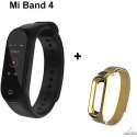 Xiaomi Mi Band 4 + Adatta Milianese loop bandje - Goud