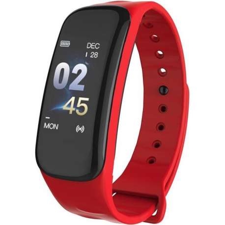 WiseGoods - Digitale Stappenteller Horloge - Smartband - Rood