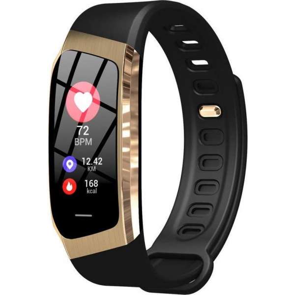 Smartwatch-Trends S18 - Activity tracker - Zwart/Goud