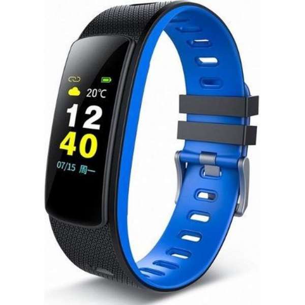 Fen I6HR - Activity tracker - Blauw/Zwart