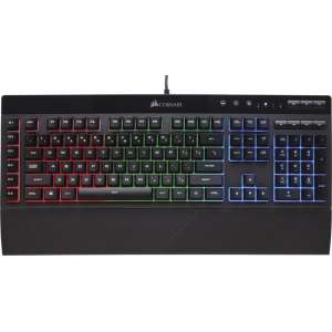 Corsair K55 RGB - Qwerty - Membraan Gaming Toetsenbord