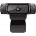 Logitech C920 HD Pro webcam [USB2.0, 15MP 1920x1080 Full-lHD, H.264, Microphone, Black]