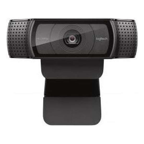 Logitech C920 HD Pro webcam [USB2.0, 15MP 1920x1080 Full-lHD, H.264, Microphone, Black]