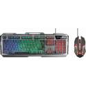 GXT 845 Tural - Gaming Toetsenbord & Muis - QWERTY / Zwart