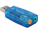 Externe USB (3D) Geluidskaart Adapter - Sound Card - Audio Kaart Dongle - USB 5.1 geluidskaart