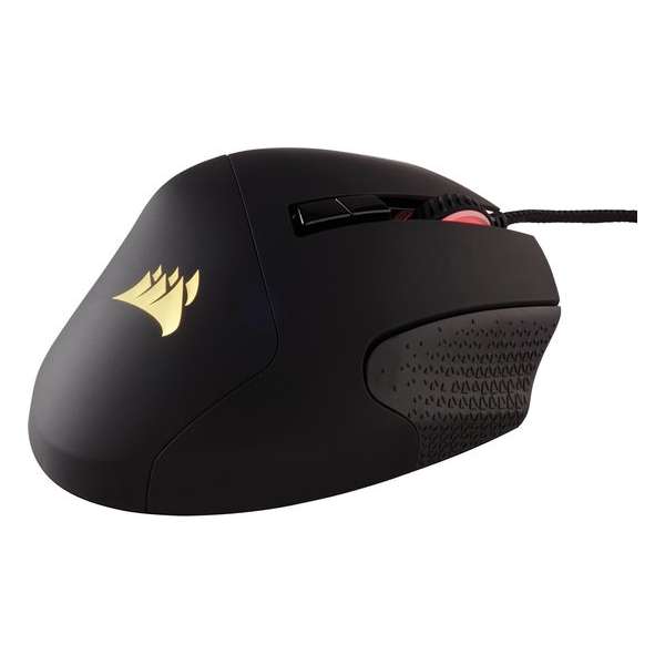 Corsair Scimitar RGB Elite Gaming Muis - 18000 DPI - Zwart