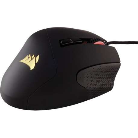 Corsair Scimitar RGB Elite Gaming Muis - 18000 DPI - Zwart