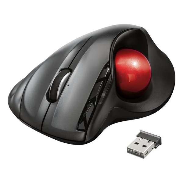 Trust Sferia - Draadloze Ergonomische Trackball Muis / Zwart