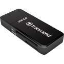 Transcend RDF5 geheugenkaartlezer Zwart USB 3.2 Gen 1 (3.1 Gen 1) Type-A