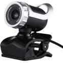 Webcam 1.0 megapixel  - 480P HD camera voor pc en laptop met microfoon -  USB 2.0 'plug & play'