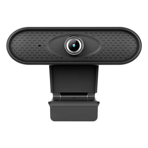 Full HD Webcam voor laptop en computer - Ingebouwde microfoon - Geschikt voor Windows/MacOS/Linux - USB Plug & Play