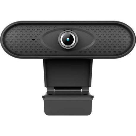 Full HD Webcam voor laptop en computer - Ingebouwde microfoon - Geschikt voor Windows/MacOS/Linux - USB Plug & Play