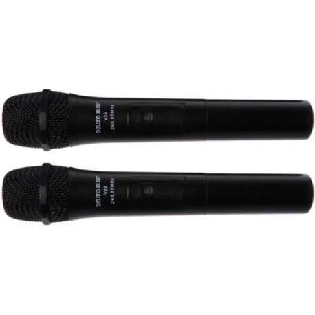 Draadloze microfoon - Karaoke microfoons - 2 stuks