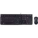 Logitech MK120 - Bedraad Toetsenbord en Muis - QWERTY