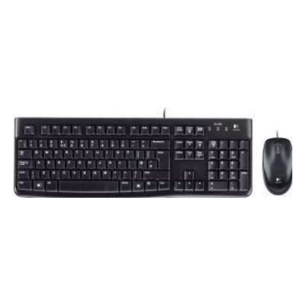 Logitech MK120 - Bedraad Toetsenbord en Muis - QWERTY