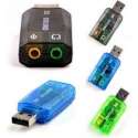 3.5mm to Usb sound card adapter Audio 5.1