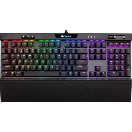 Corsair K70 RGB MK.2 Rapidfire - Qwerty - Cherry MX Low Profile - Mechanisch Gaming Toetsenbord