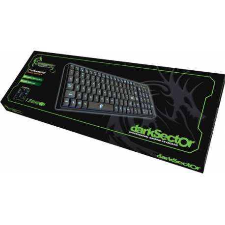 Dragon War Dark Sector Qwerty Gaming Toetsenbord - Zwart (PC)