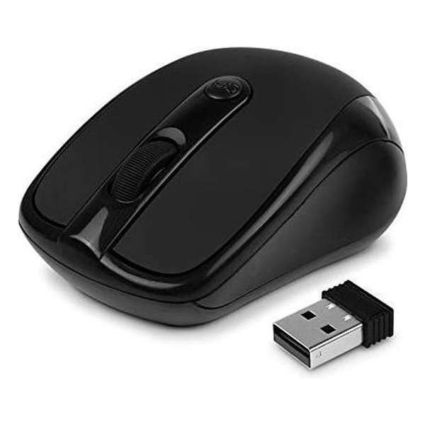 Draadloze Muis 5 Ghz - USB - Zwart - Model 3100 voor computer pc - laptop