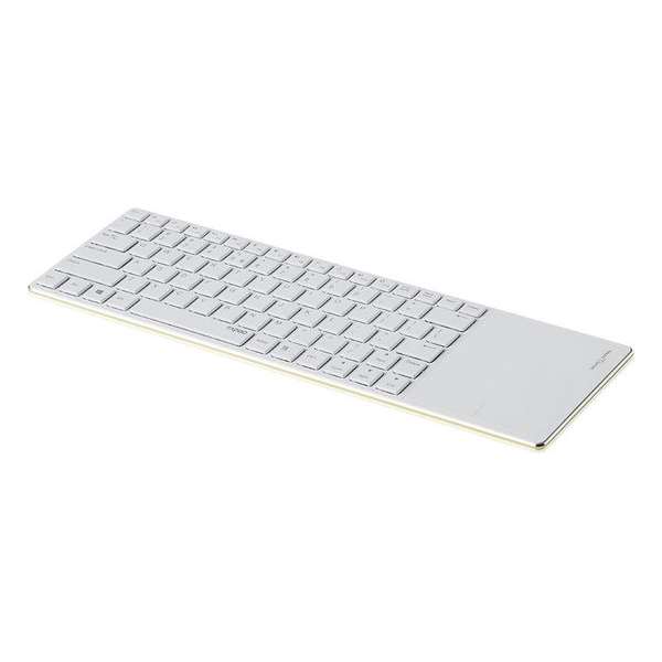 Rapoo E6700 toetsenbord Bluetooth QWERTY Nederlands Groen, Wit