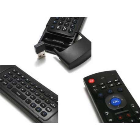 MX3 Air mouse / Flymouse - Met mini toetsenbord - Ideaal voor bij de Android TV Box, Mediaspeler of PC