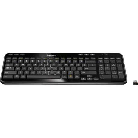 Logitech K360 - QWERTY Toetsenbord - Zwart