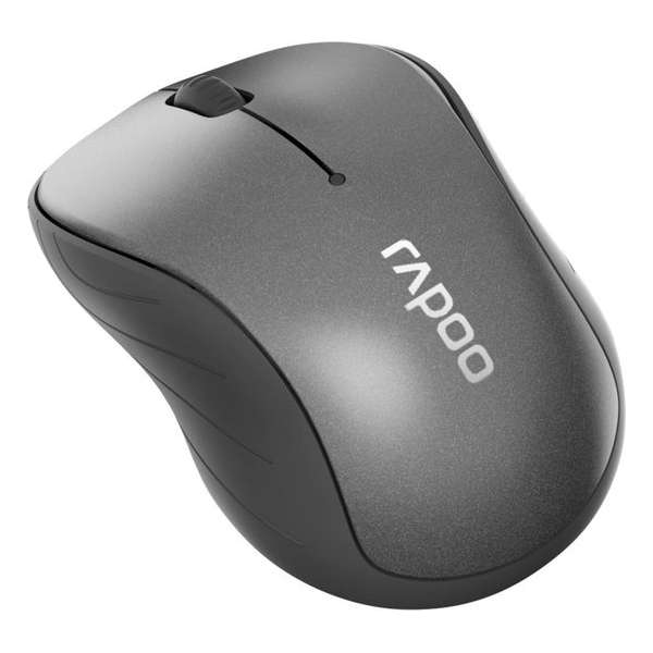 Rapoo M260 muis RF draadloos + Bluetooth - Ambidextrous Zwart