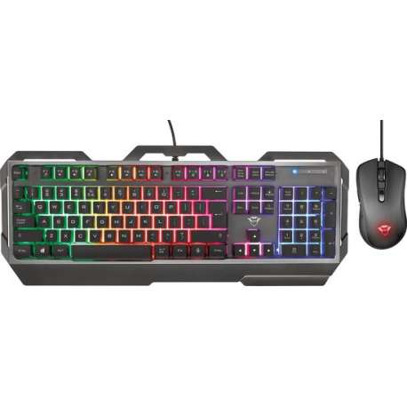 GXT Toracx - Gaming Toetsenbord en Muis met verlichting - QWERTY