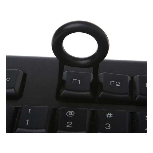 Toetsen Verwijderaar|Keycap Puller|Verwijdert de toetsen van uw toetsenbord|Rond Zwart|Keycap fixing|Keycap remover|STIPCO