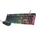 Trust GXT 838 Azor | Gaming Keyboard & Mouse | QWERTZ | Rusland/Kroatië