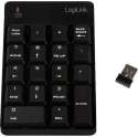 LogiLink ID0120 numeriek toetsenbord RF Draadloos Notebook Zwart