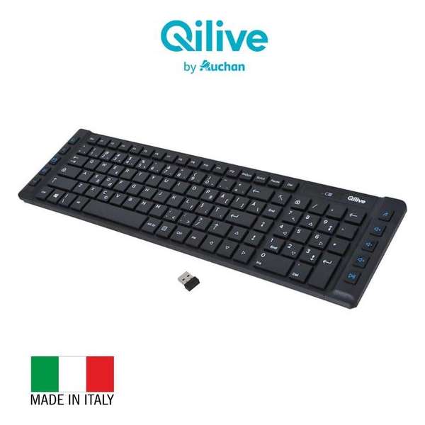 Qilive Draadloos Multimedia Numeriek Keypad Toetsenbord - Q.8805