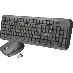 Trust Nova toetsenbord RF Wireless Duits Black