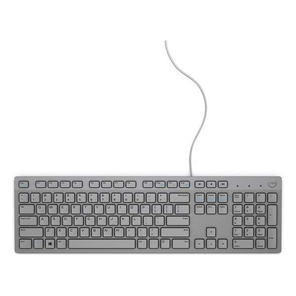 DELL KB216 toetsenbord USB QWERTY US International Grijs