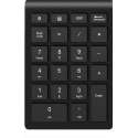 Draadloze Numpad - Draadloos Numeriek Toetsenbord - 22 toetsen - Bluetooth - Zwart