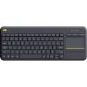 Logitech K400 Plus toetsenbord RF Draadloos QWERTY Spaans Zwart