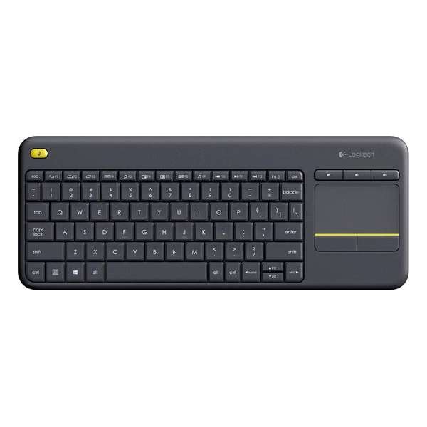 Logitech K400 Plus toetsenbord RF Draadloos QWERTY Spaans Zwart