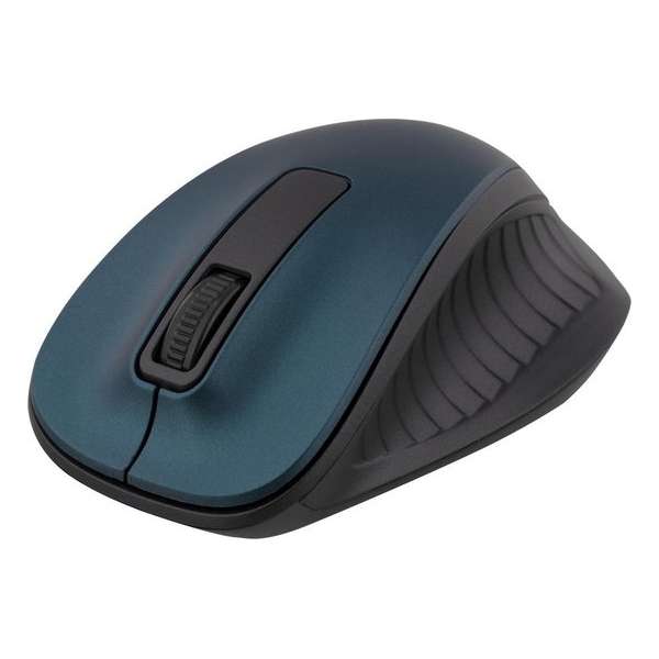 DELTACO MS-708 Draadloze optische muis 1200 DPI - Ergonomisch - Blauw