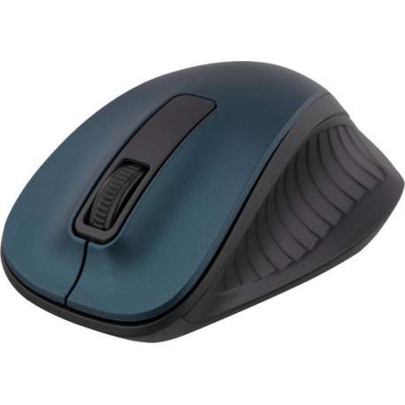 DELTACO MS-708 Draadloze optische muis 1200 DPI - Ergonomisch - Blauw