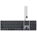 Satechi Wired Keyboard Space Gray