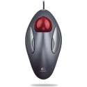 Logitech Trackman Marble muis USB Type-A+PS/2 Optisch