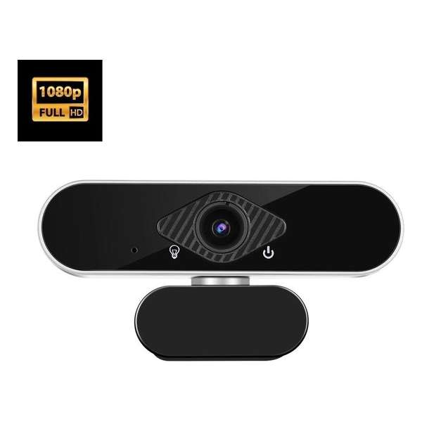 USB-Webcam (1080P)  Full HD Voor PC en Laptop Met Microfoon.