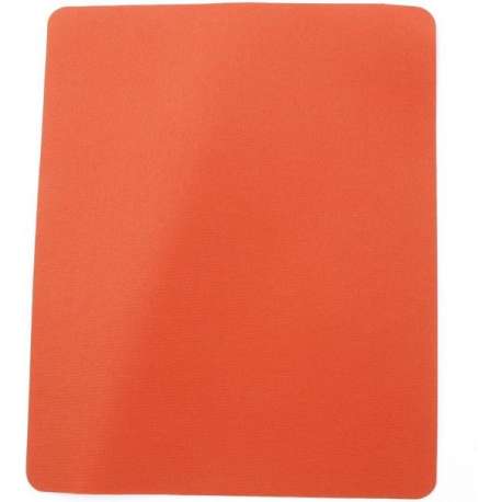 Muismat | Stof | Ultra dun | Non slip| 21.5 x 17.5 | Oranje