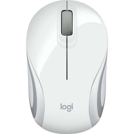 Logitech M187 - Draadloze Mini Muis - Wit