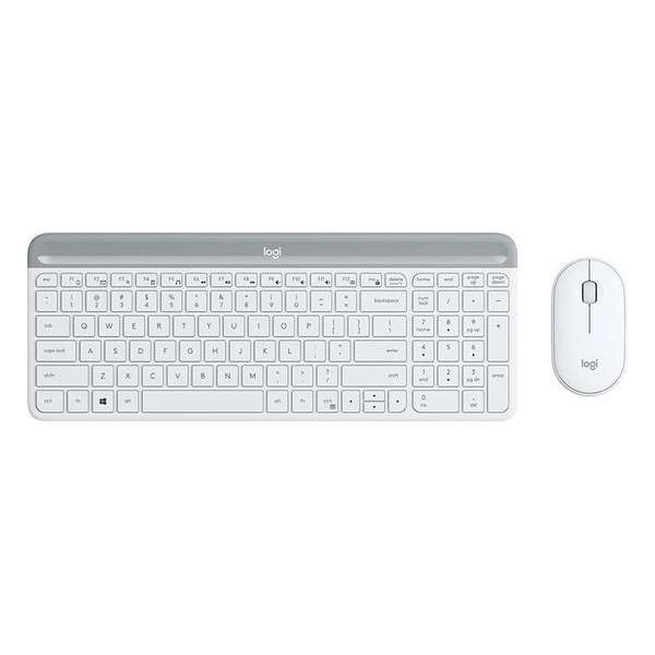 Logitech MK470 toetsenbord RF Draadloos QWERTZ Duits Wit