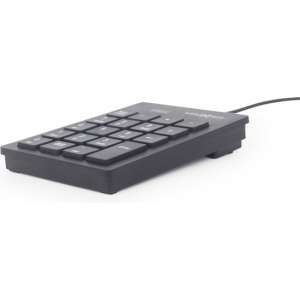 Maxxter USB Toetsenbord | Numeriek USB Toetsenbord met 19 Toetsen | Numeric Keypad | Zwart